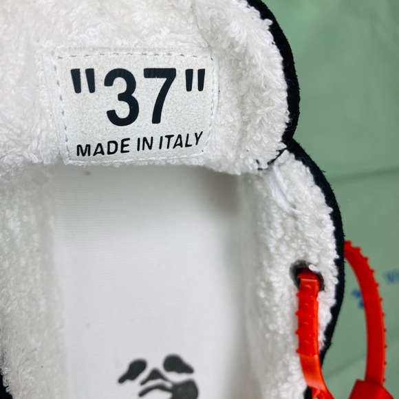 🤍SOLD🤍Off-White Men’s Arrow Sneakers EUR 37 NWB - Picture 8 of 14